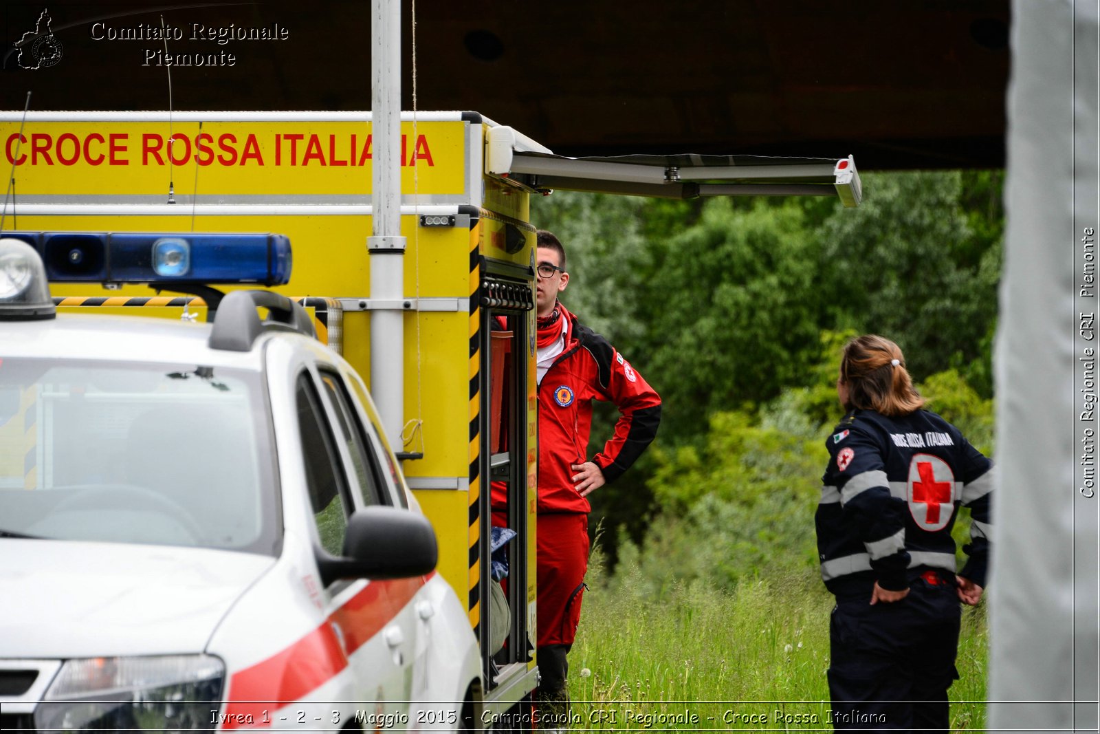 Ivrea 1 - 2 - 3 Maggio 2015 - CampoScuola CRI Regionale - Croce Rossa Italiana- Comitato Regionale del Piemonte