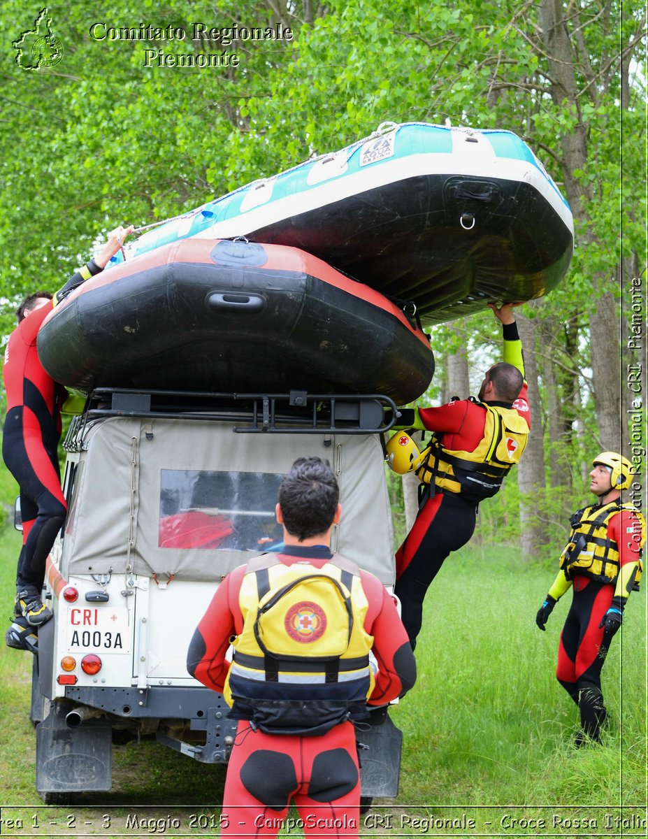 Ivrea 1 - 2 - 3 Maggio 2015 - CampoScuola CRI Regionale - Croce Rossa Italiana- Comitato Regionale del Piemonte