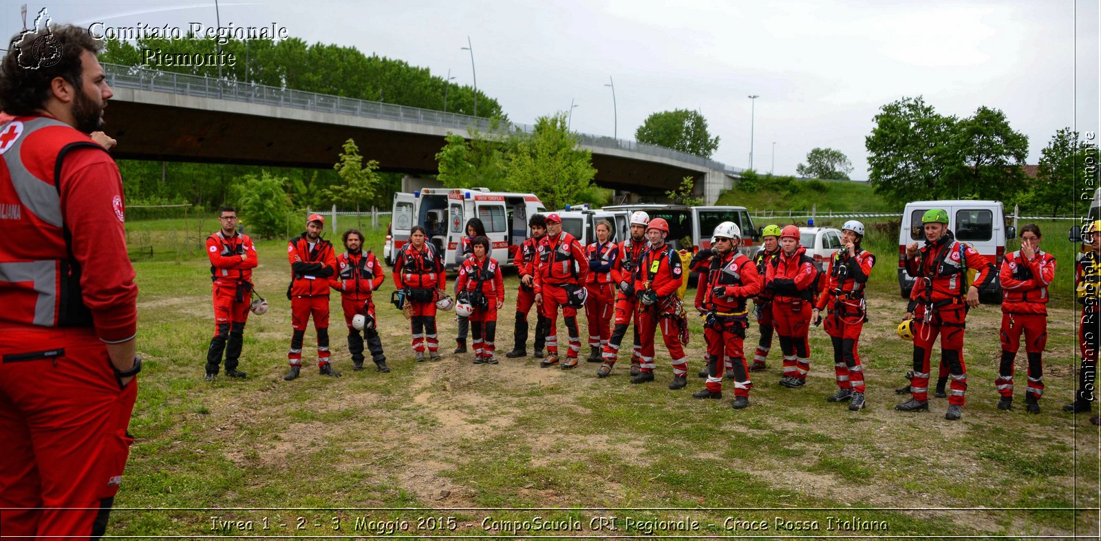 Ivrea 1 - 2 - 3 Maggio 2015 - CampoScuola CRI Regionale - Croce Rossa Italiana- Comitato Regionale del Piemonte