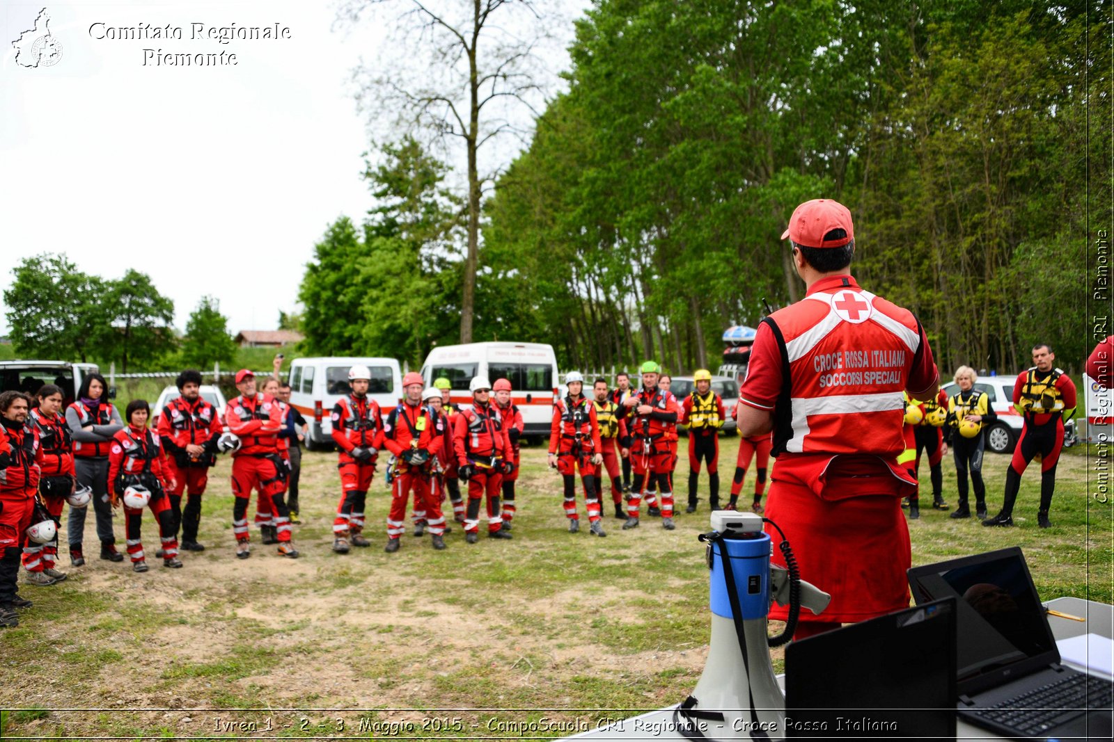 Ivrea 1 - 2 - 3 Maggio 2015 - CampoScuola CRI Regionale - Croce Rossa Italiana- Comitato Regionale del Piemonte