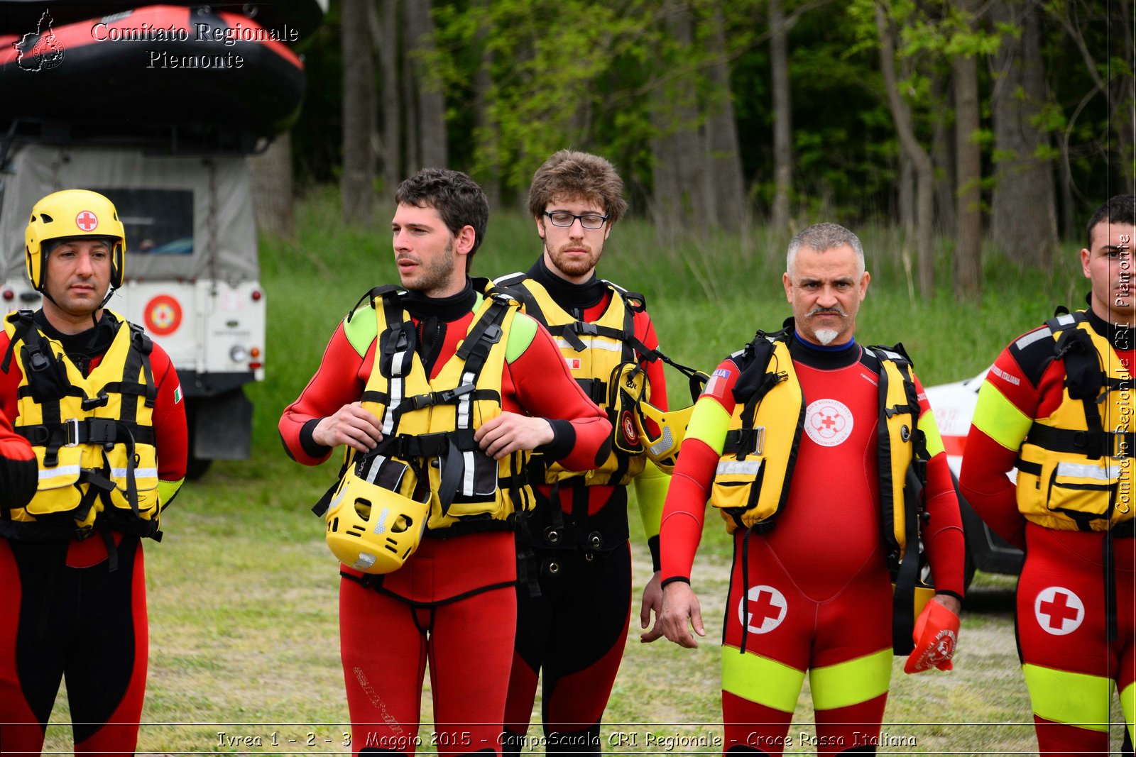 Ivrea 1 - 2 - 3 Maggio 2015 - CampoScuola CRI Regionale - Croce Rossa Italiana- Comitato Regionale del Piemonte