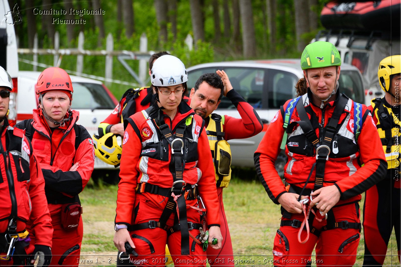 Ivrea 1 - 2 - 3 Maggio 2015 - CampoScuola CRI Regionale - Croce Rossa Italiana- Comitato Regionale del Piemonte