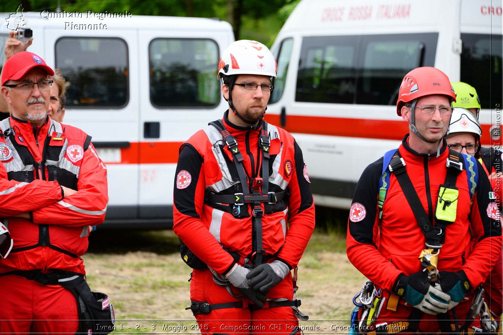 Ivrea 1 - 2 - 3 Maggio 2015 - CampoScuola CRI Regionale - Croce Rossa Italiana- Comitato Regionale del Piemonte