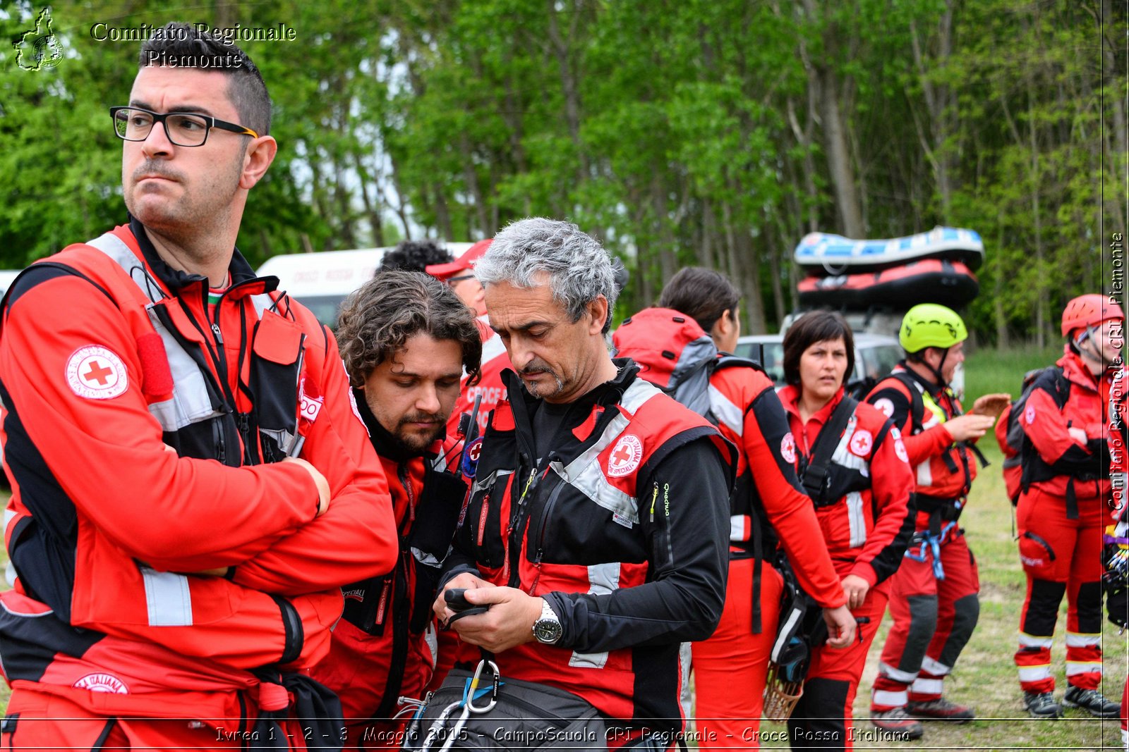 Ivrea 1 - 2 - 3 Maggio 2015 - CampoScuola CRI Regionale - Croce Rossa Italiana- Comitato Regionale del Piemonte