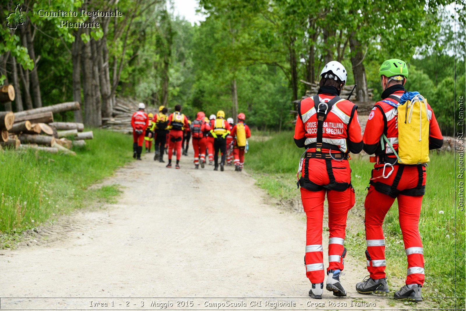 Ivrea 1 - 2 - 3 Maggio 2015 - CampoScuola CRI Regionale - Croce Rossa Italiana- Comitato Regionale del Piemonte