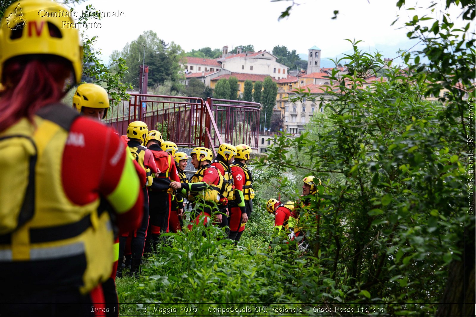 Ivrea 1 - 2 - 3 Maggio 2015 - CampoScuola CRI Regionale - Croce Rossa Italiana- Comitato Regionale del Piemonte