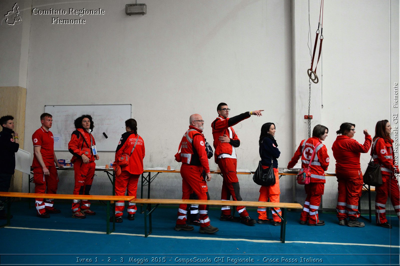 Ivrea 1 - 2 - 3 Maggio 2015 - CampoScuola CRI Regionale - Croce Rossa Italiana- Comitato Regionale del Piemonte