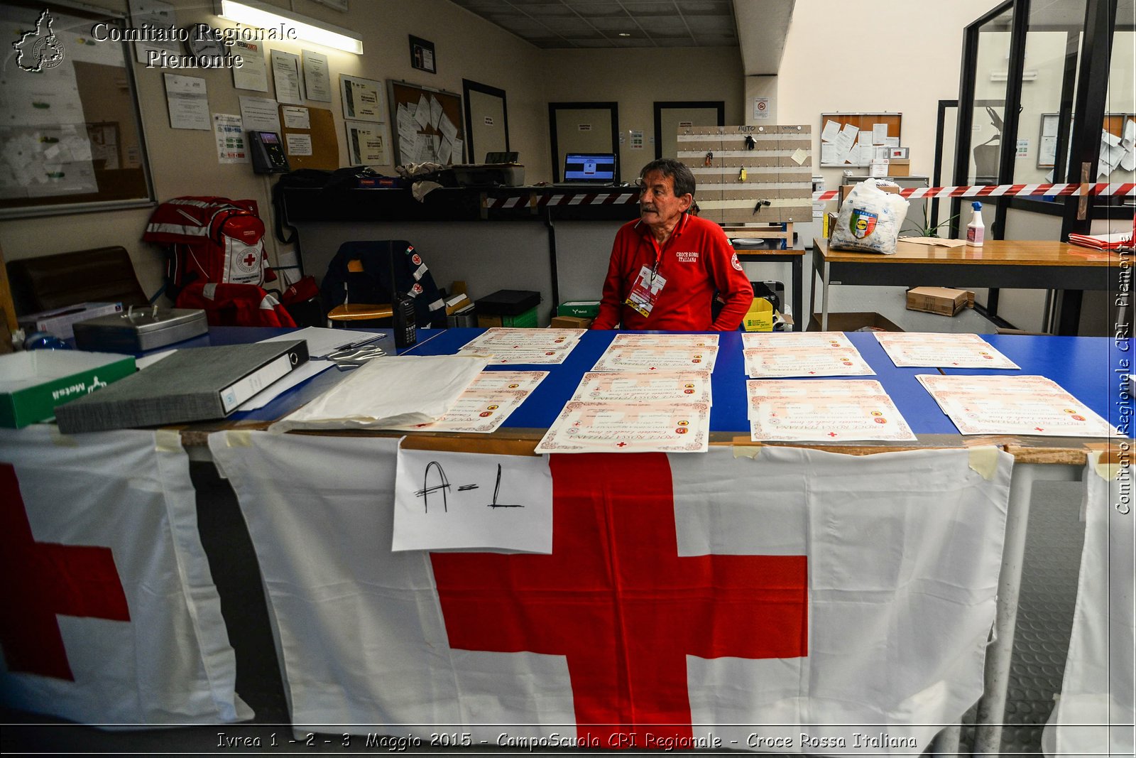 Ivrea 1 - 2 - 3 Maggio 2015 - CampoScuola CRI Regionale - Croce Rossa Italiana- Comitato Regionale del Piemonte