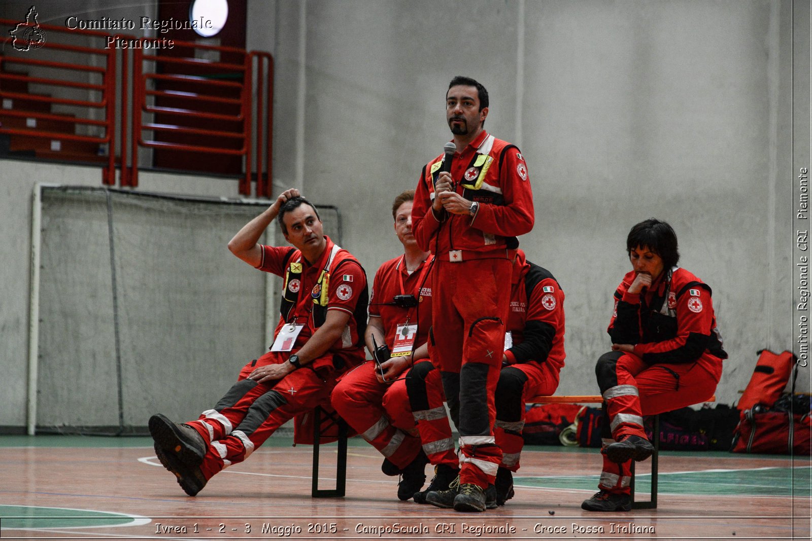 Ivrea 1 - 2 - 3 Maggio 2015 - CampoScuola CRI Regionale - Croce Rossa Italiana- Comitato Regionale del Piemonte