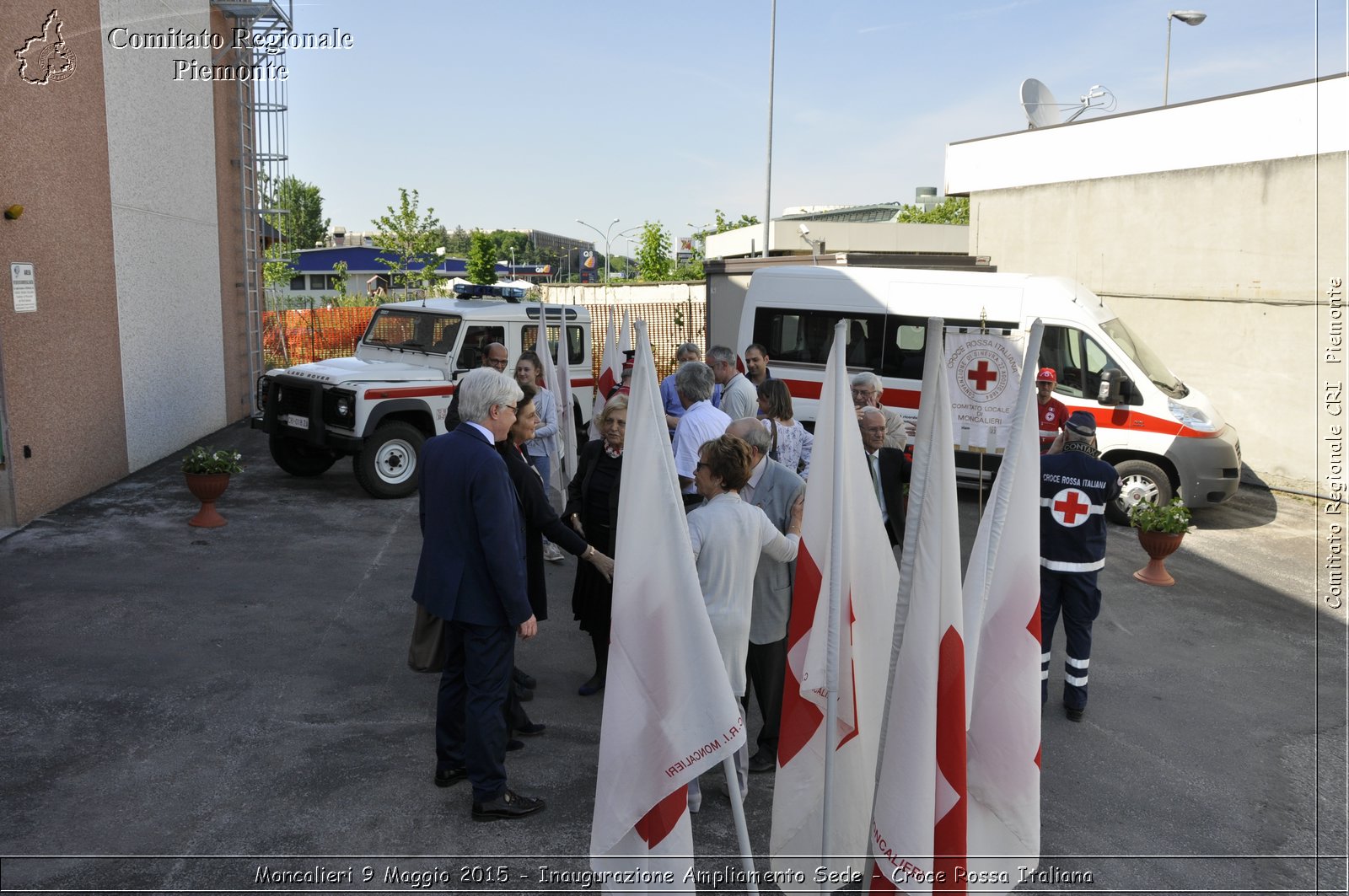 Moncalieri 9 Maggio 2015 - Inaugurazione Ampliamento Sede - Croce Rossa Italiana- Comitato Regionale del Piemonte