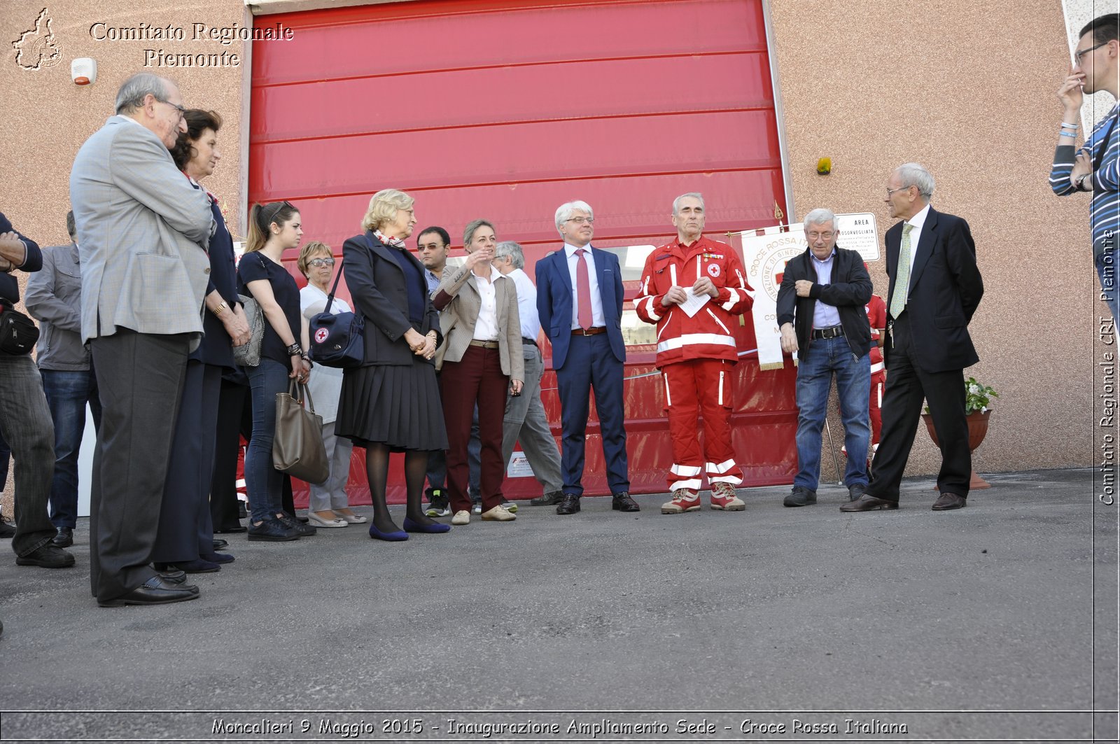 Moncalieri 9 Maggio 2015 - Inaugurazione Ampliamento Sede - Croce Rossa Italiana- Comitato Regionale del Piemonte