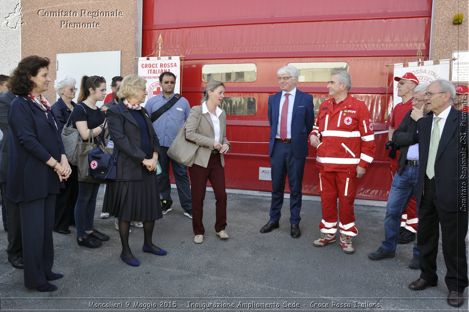 Moncalieri 9 Maggio 2015 - Inaugurazione Ampliamento Sede - Croce Rossa Italiana- Comitato Regionale del Piemonte