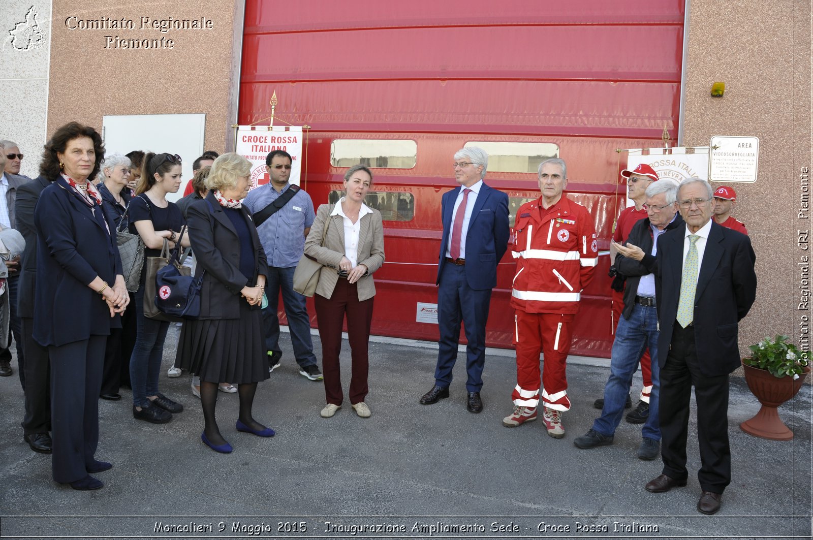 Moncalieri 9 Maggio 2015 - Inaugurazione Ampliamento Sede - Croce Rossa Italiana- Comitato Regionale del Piemonte