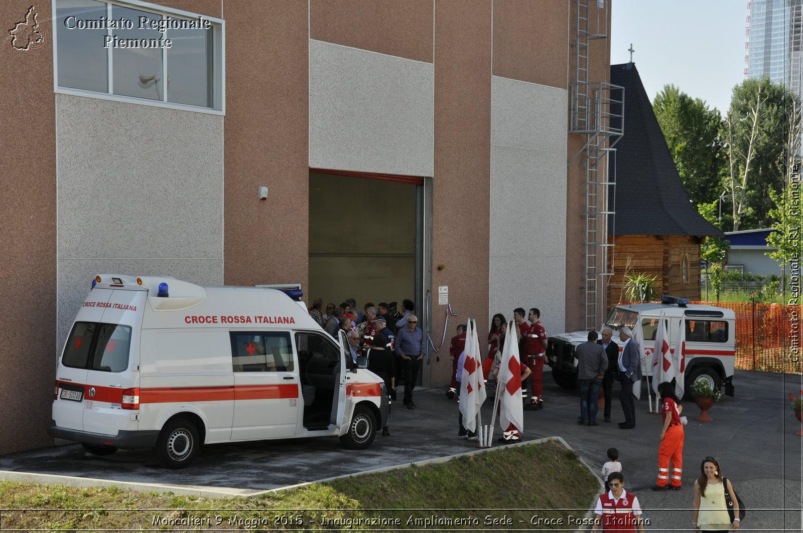 Moncalieri 9 Maggio 2015 - Inaugurazione Ampliamento Sede - Croce Rossa Italiana- Comitato Regionale del Piemonte