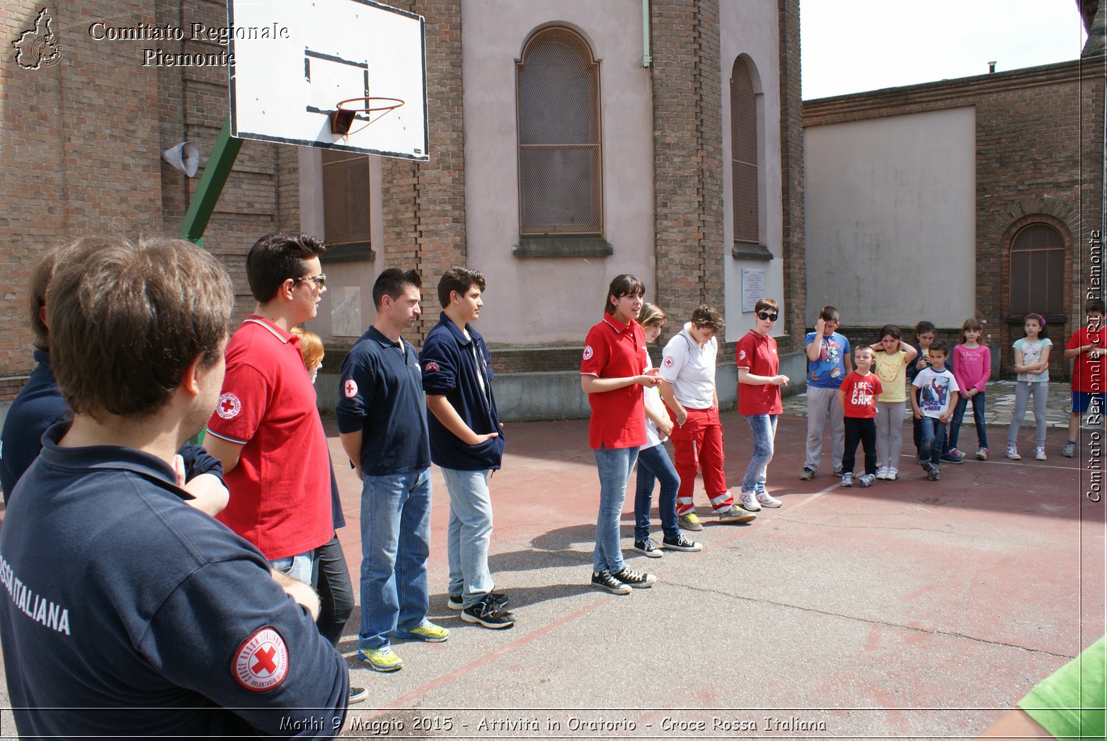 Mathi 9 Maggio 2015 - Attivit in oratorio - Croce Rossa Italiana- Comitato Regionale del Piemonte