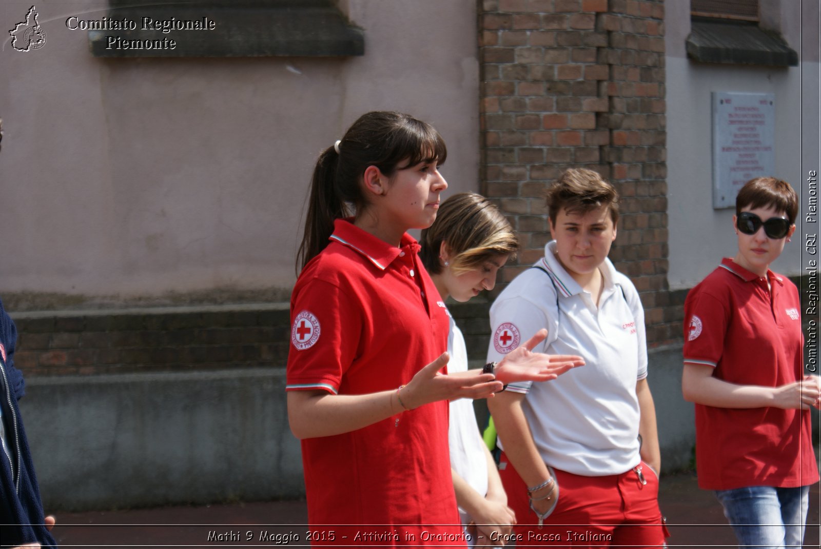 Mathi 9 Maggio 2015 - Attivit in oratorio - Croce Rossa Italiana- Comitato Regionale del Piemonte