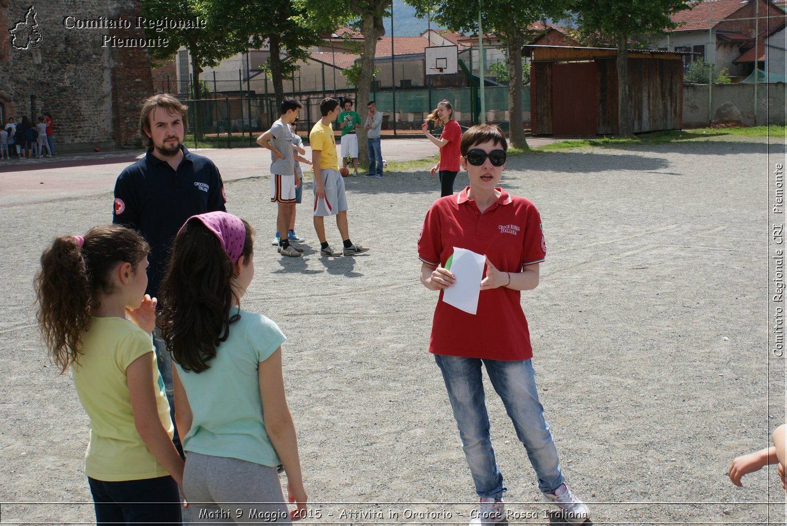 Mathi 9 Maggio 2015 - Attivit in oratorio - Croce Rossa Italiana- Comitato Regionale del Piemonte