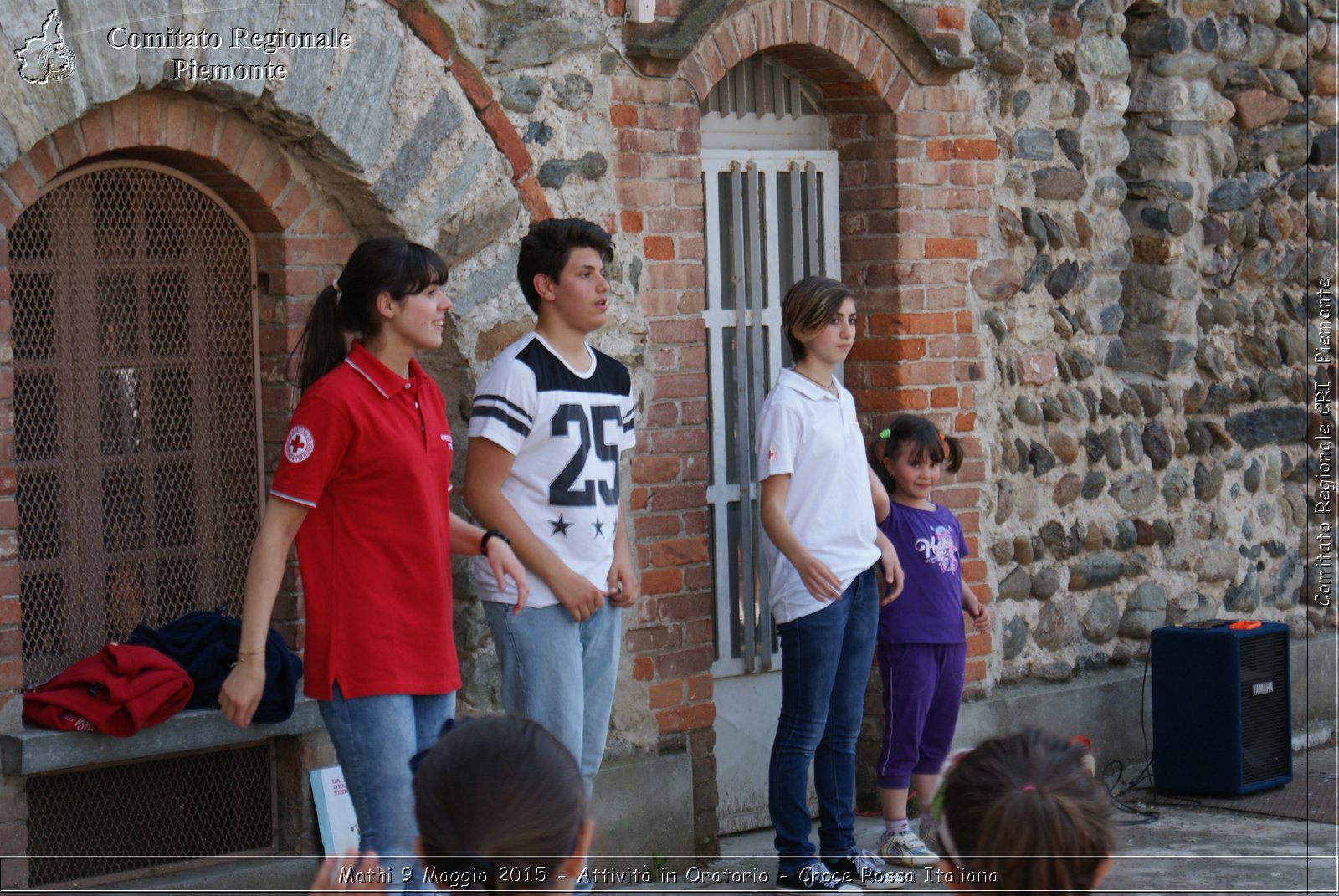 Mathi 9 Maggio 2015 - Attivit in oratorio - Croce Rossa Italiana- Comitato Regionale del Piemonte