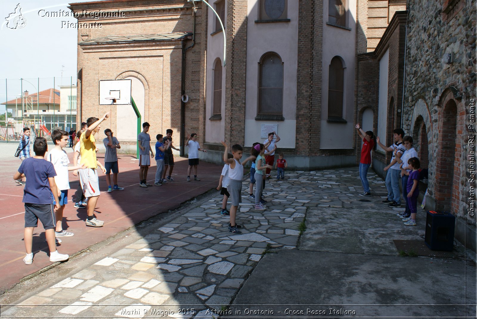 Mathi 9 Maggio 2015 - Attivit in oratorio - Croce Rossa Italiana- Comitato Regionale del Piemonte