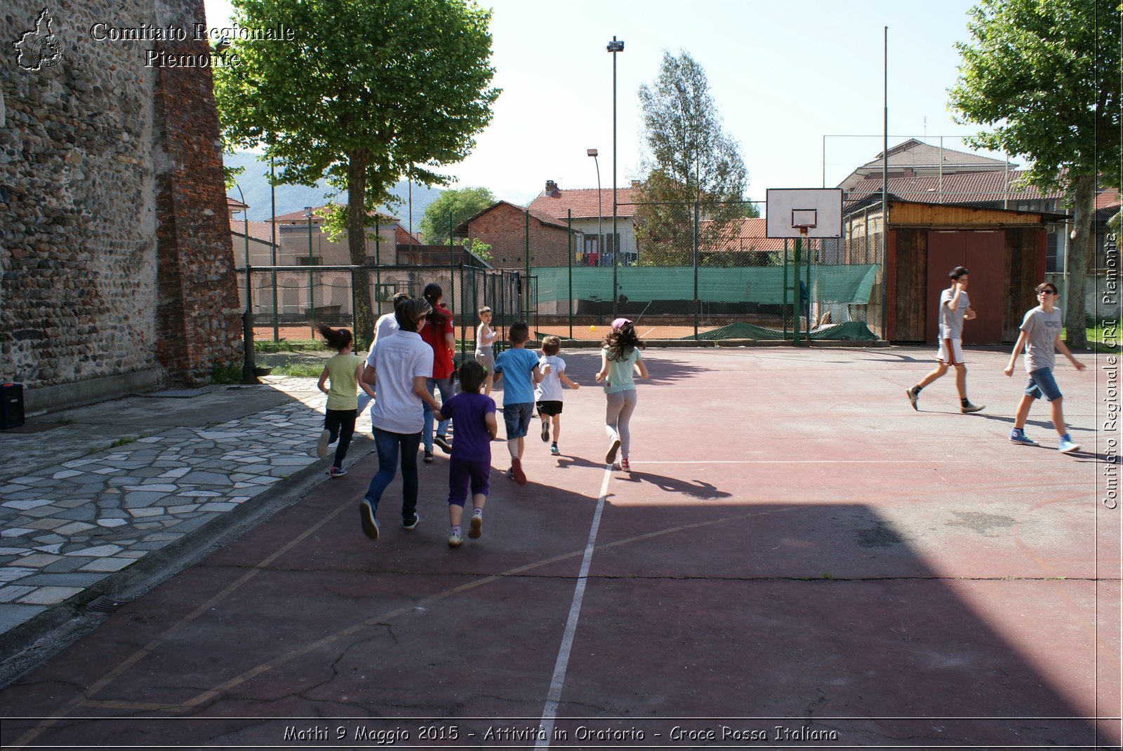 Mathi 9 Maggio 2015 - Attivit in oratorio - Croce Rossa Italiana- Comitato Regionale del Piemonte