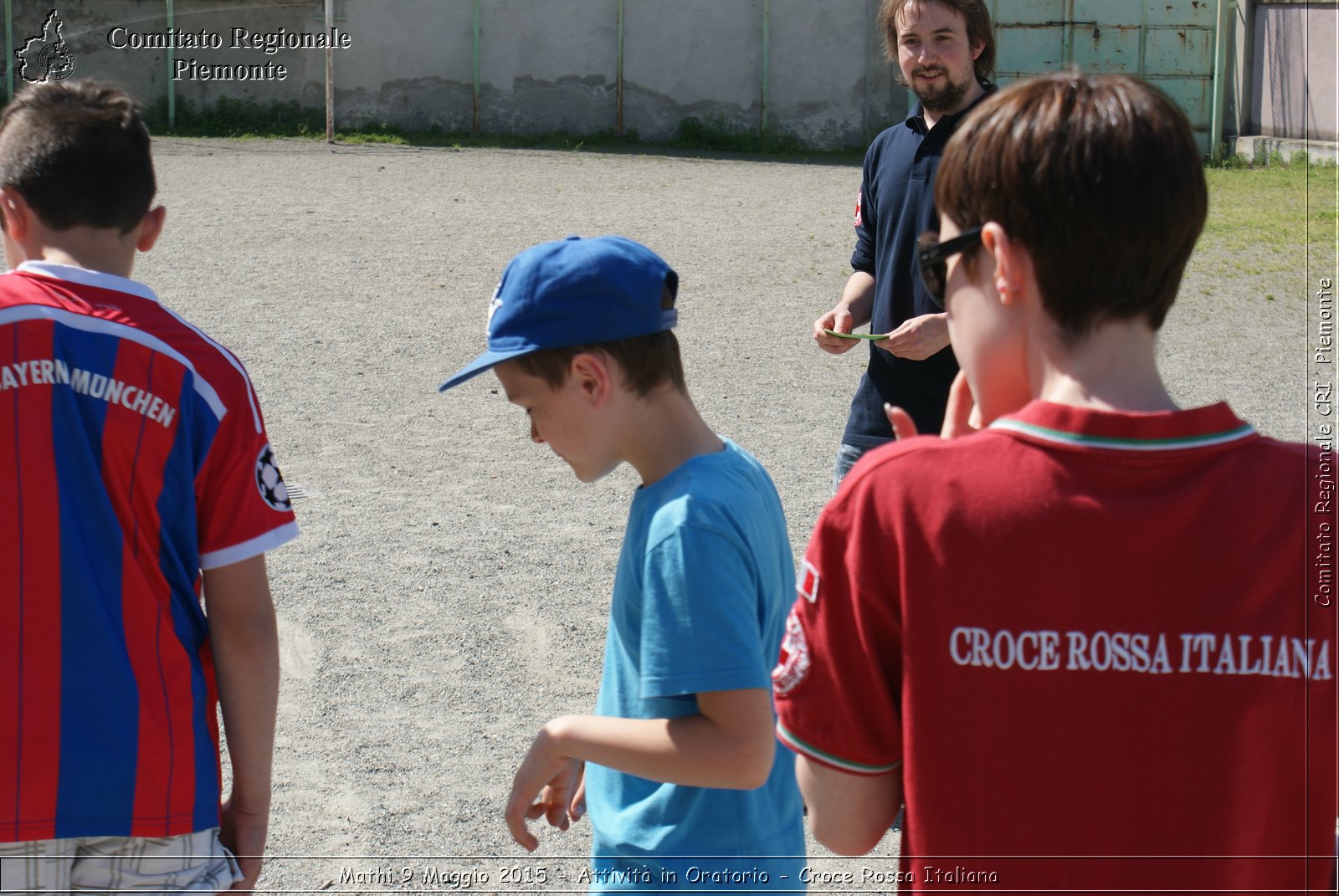 Mathi 9 Maggio 2015 - Attivit in oratorio - Croce Rossa Italiana- Comitato Regionale del Piemonte