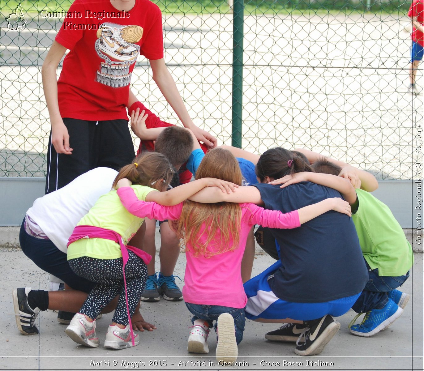 Mathi 9 Maggio 2015 - Attivit in oratorio - Croce Rossa Italiana- Comitato Regionale del Piemonte