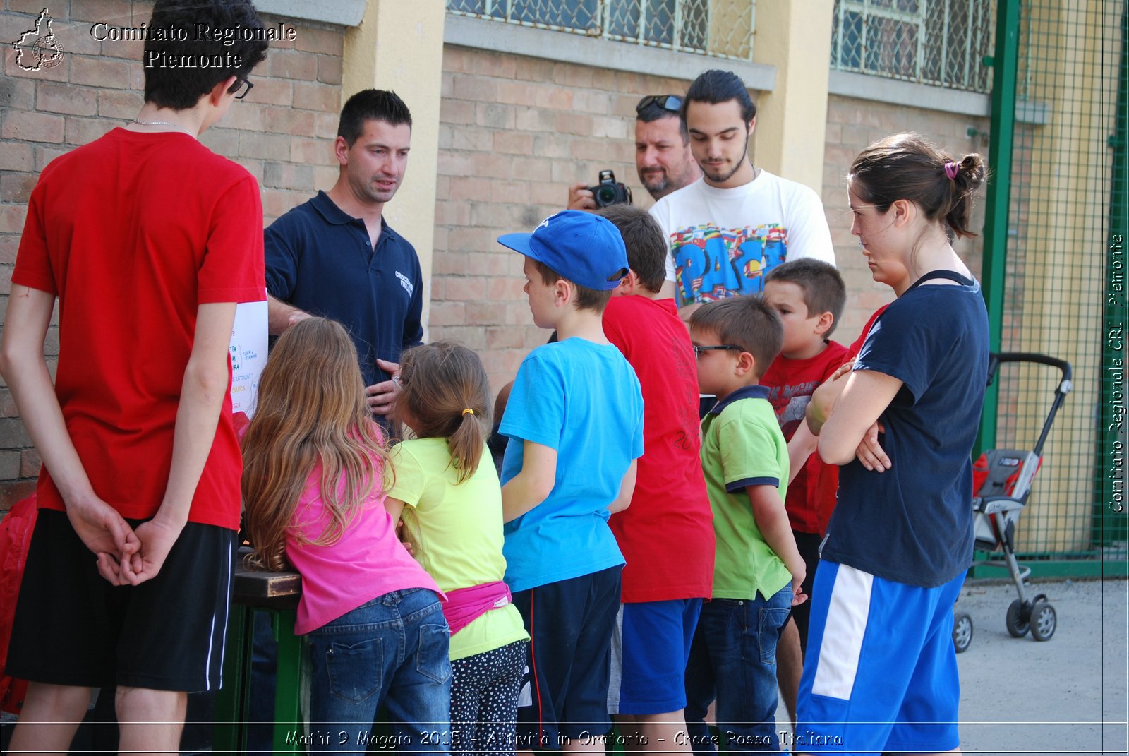 Mathi 9 Maggio 2015 - Attivit in oratorio - Croce Rossa Italiana- Comitato Regionale del Piemonte