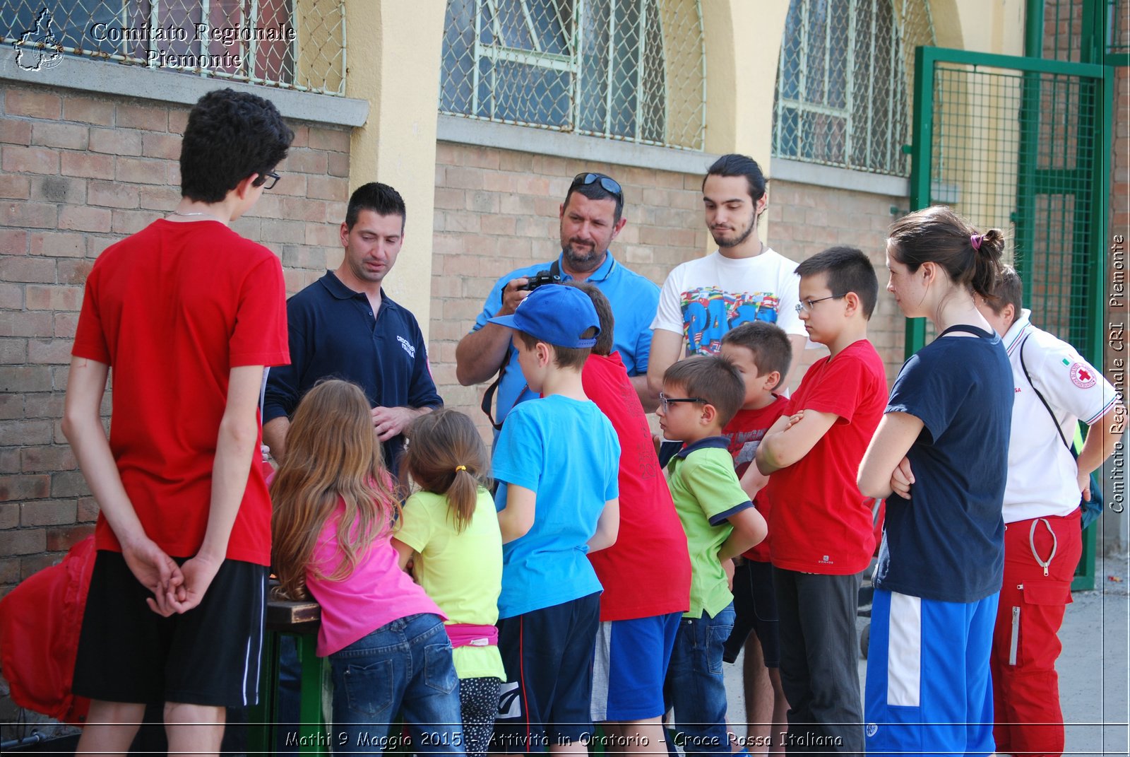 Mathi 9 Maggio 2015 - Attivit in oratorio - Croce Rossa Italiana- Comitato Regionale del Piemonte