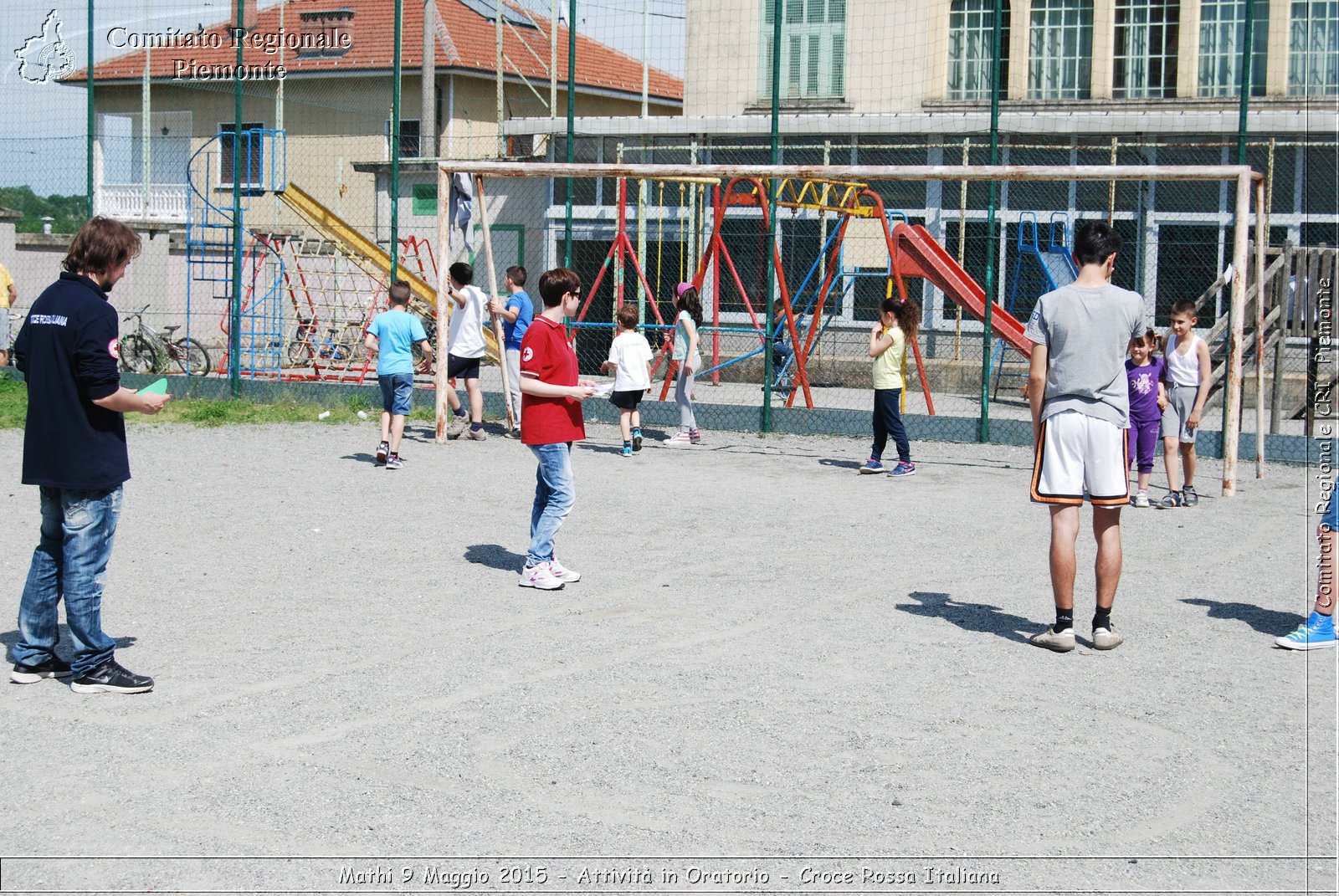 Mathi 9 Maggio 2015 - Attivit in oratorio - Croce Rossa Italiana- Comitato Regionale del Piemonte