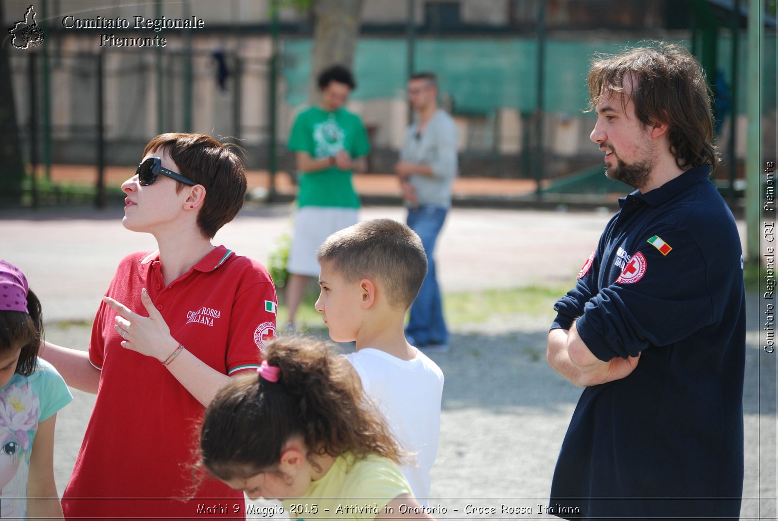 Mathi 9 Maggio 2015 - Attivit in oratorio - Croce Rossa Italiana- Comitato Regionale del Piemonte