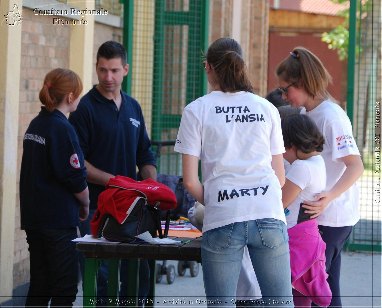 Mathi 9 Maggio 2015 - Attivit in oratorio - Croce Rossa Italiana- Comitato Regionale del Piemonte