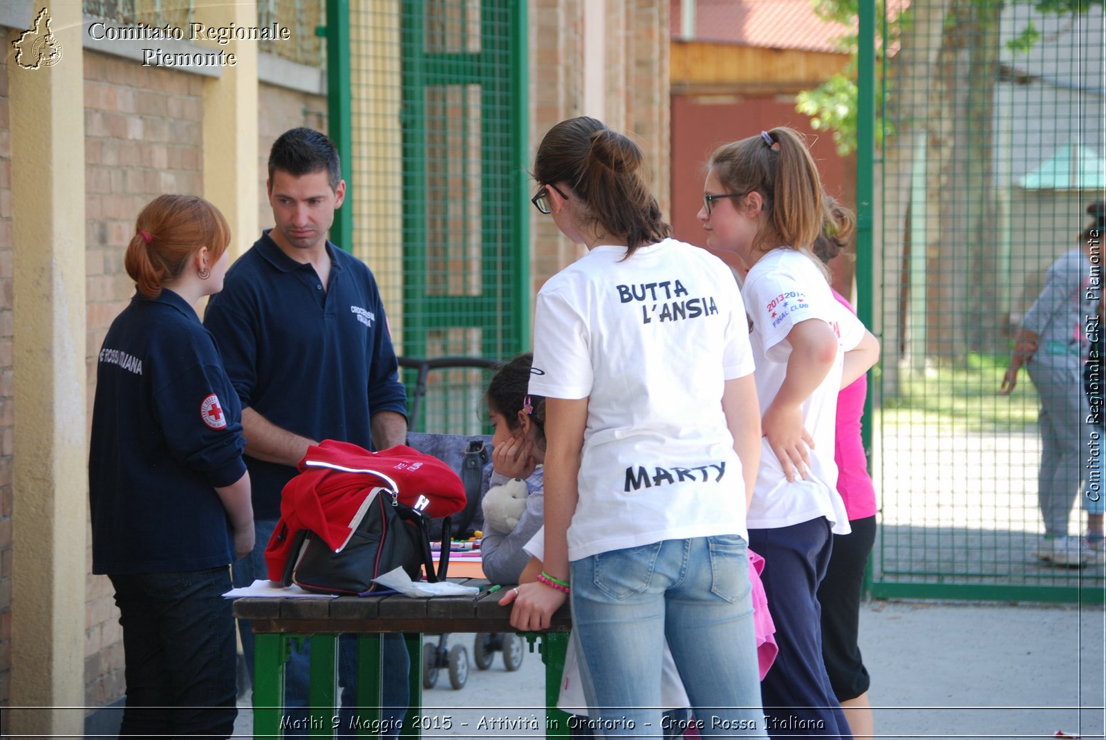 Mathi 9 Maggio 2015 - Attivit in oratorio - Croce Rossa Italiana- Comitato Regionale del Piemonte