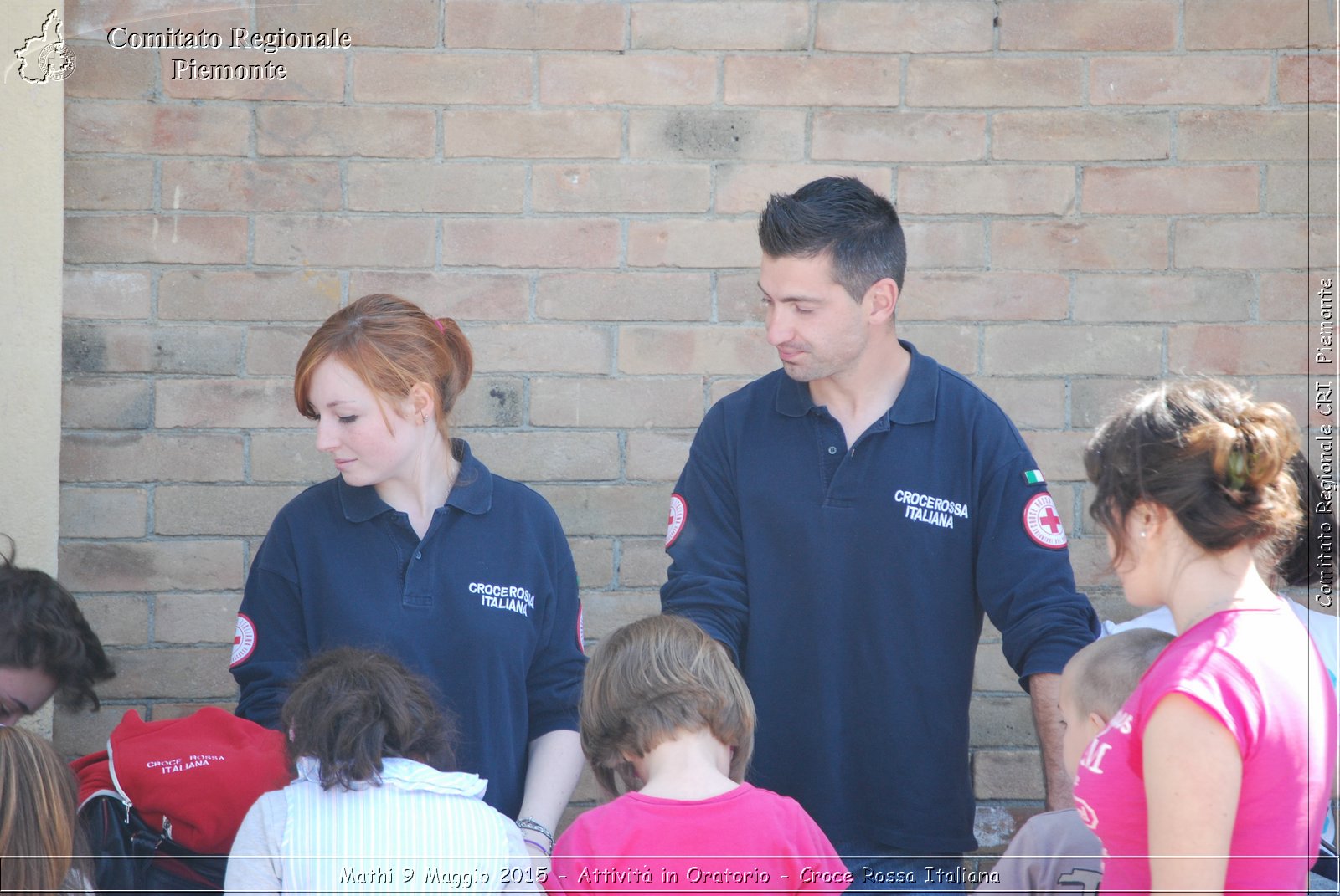 Mathi 9 Maggio 2015 - Attivit in oratorio - Croce Rossa Italiana- Comitato Regionale del Piemonte