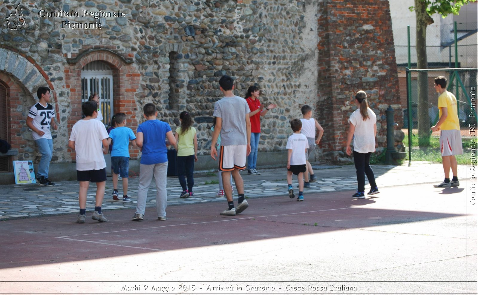 Mathi 9 Maggio 2015 - Attivit in oratorio - Croce Rossa Italiana- Comitato Regionale del Piemonte