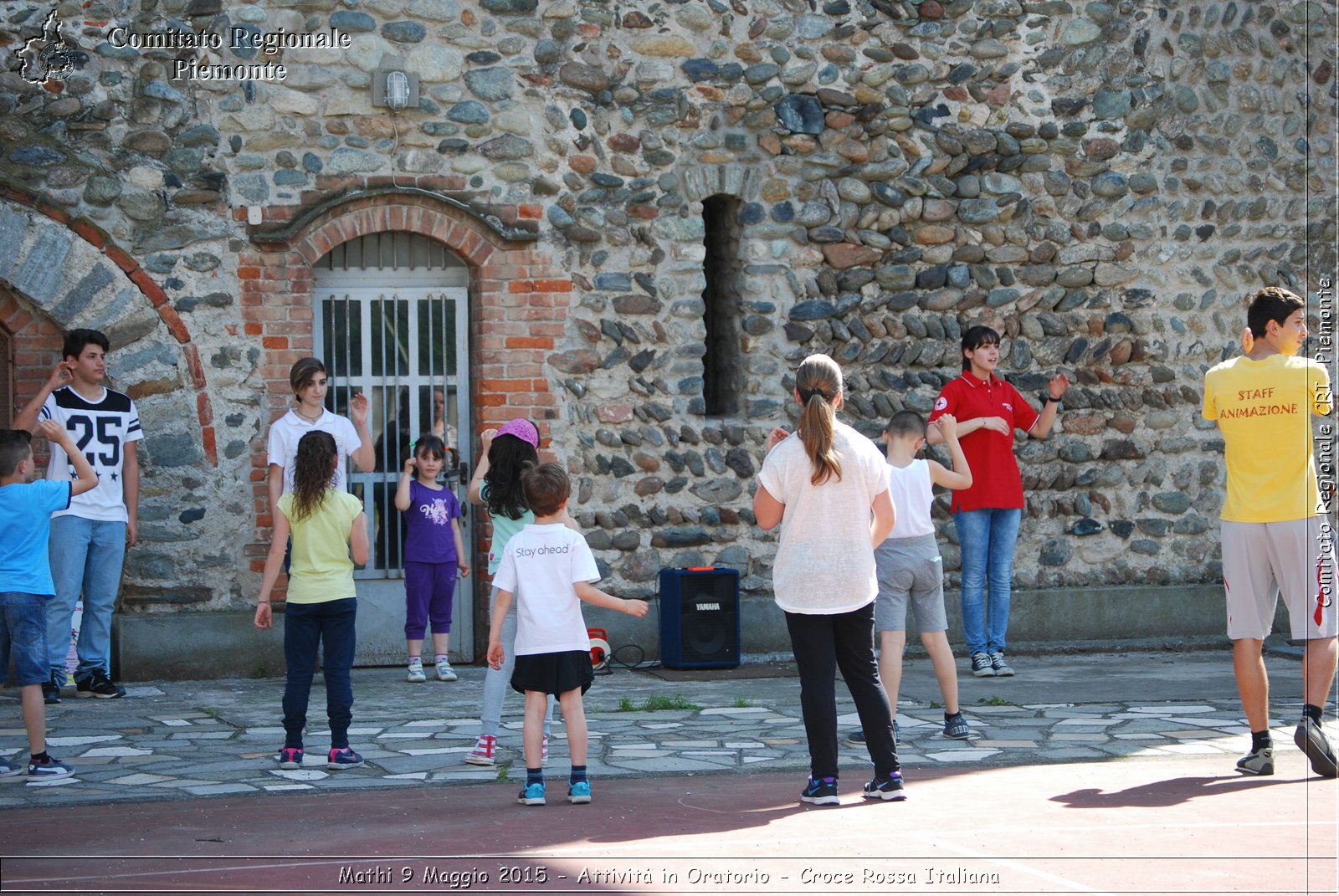 Mathi 9 Maggio 2015 - Attivit in oratorio - Croce Rossa Italiana- Comitato Regionale del Piemonte