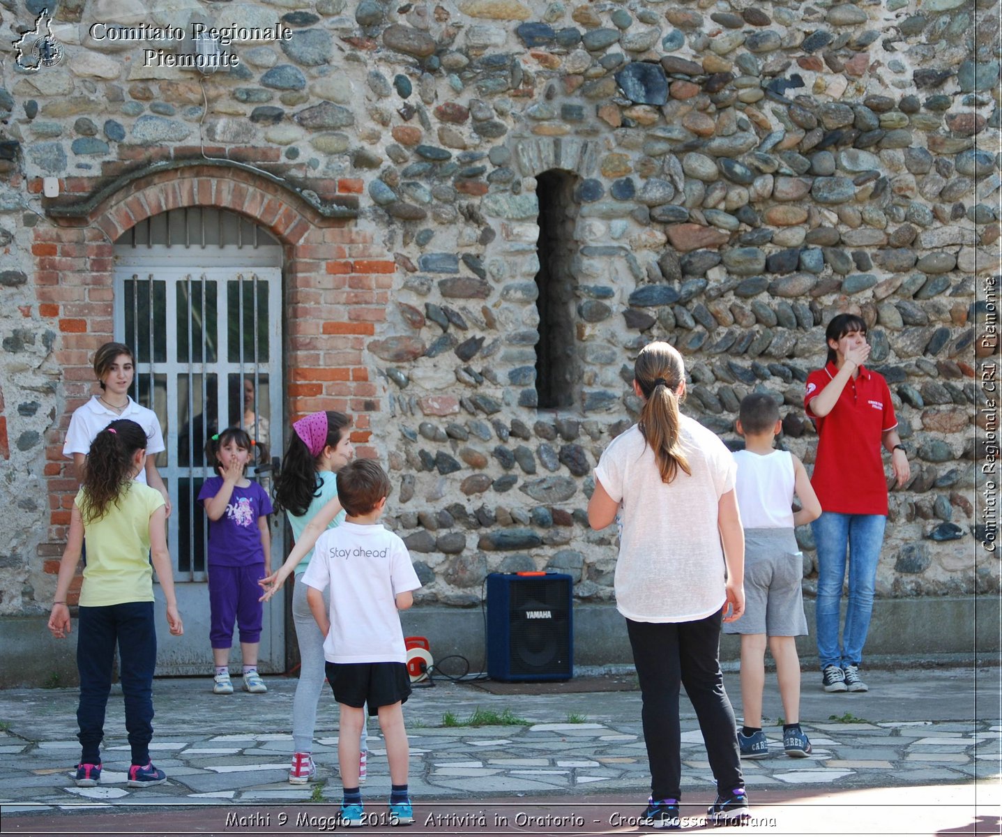 Mathi 9 Maggio 2015 - Attivit in oratorio - Croce Rossa Italiana- Comitato Regionale del Piemonte