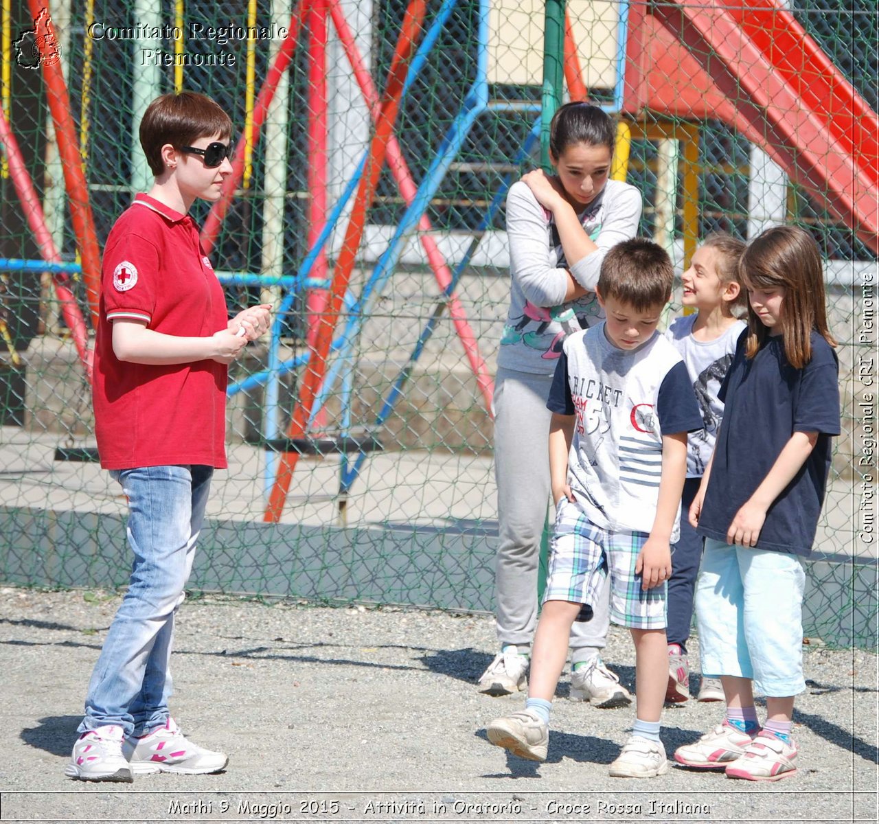 Mathi 9 Maggio 2015 - Attivit in oratorio - Croce Rossa Italiana- Comitato Regionale del Piemonte