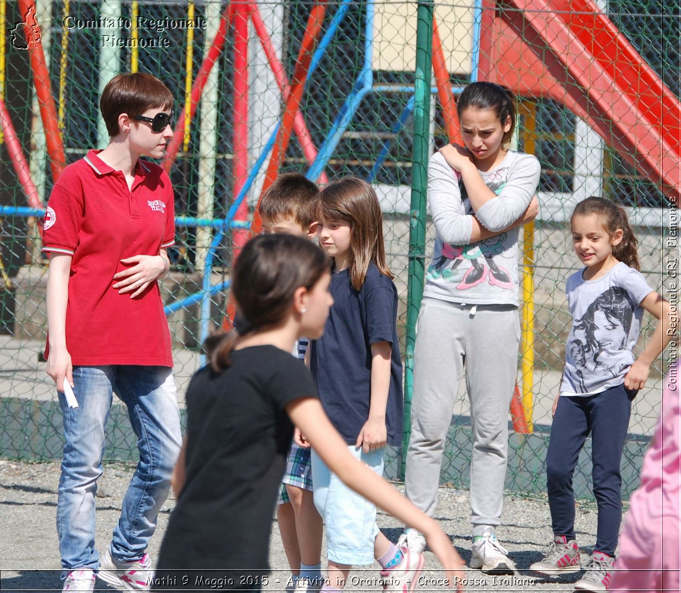 Mathi 9 Maggio 2015 - Attivit in oratorio - Croce Rossa Italiana- Comitato Regionale del Piemonte