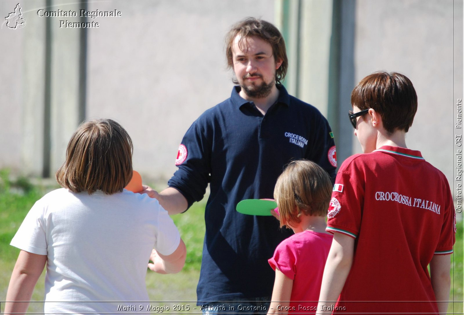 Mathi 9 Maggio 2015 - Attivit in oratorio - Croce Rossa Italiana- Comitato Regionale del Piemonte