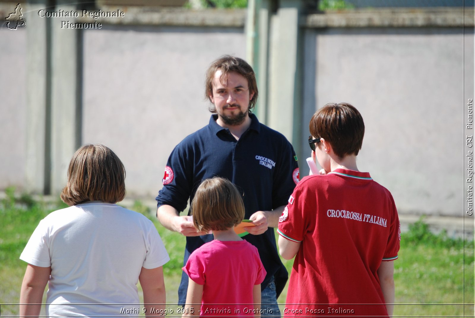 Mathi 9 Maggio 2015 - Attivit in oratorio - Croce Rossa Italiana- Comitato Regionale del Piemonte