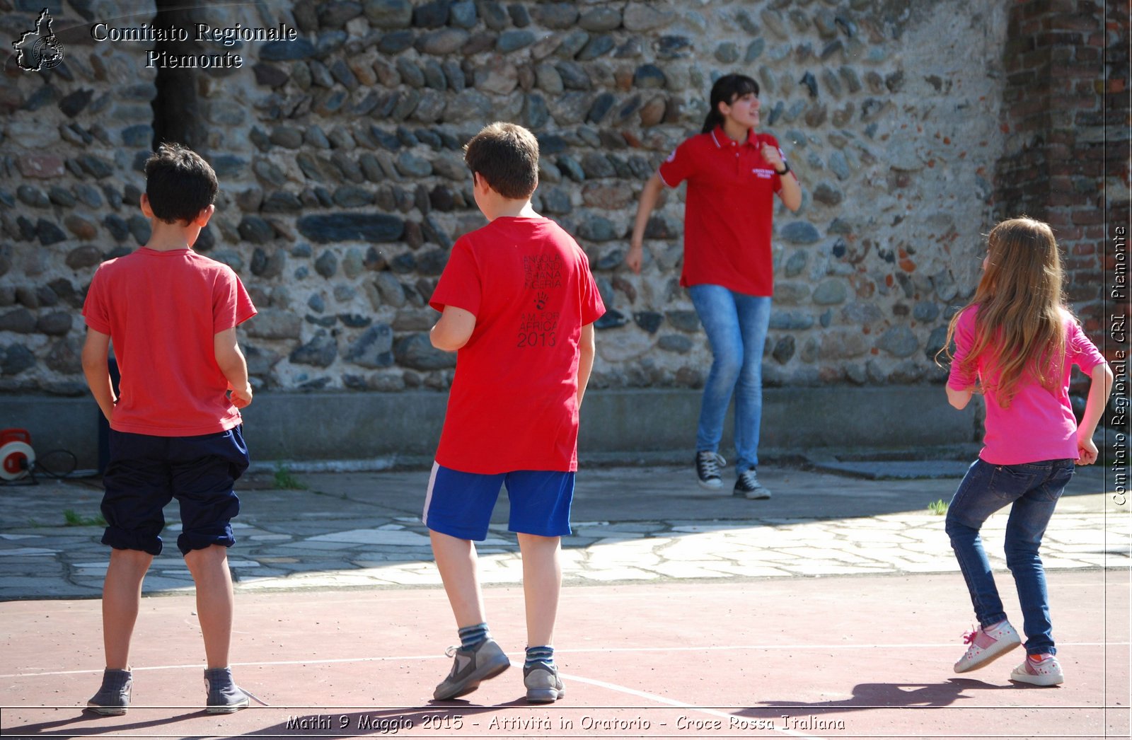 Mathi 9 Maggio 2015 - Attivit in oratorio - Croce Rossa Italiana- Comitato Regionale del Piemonte