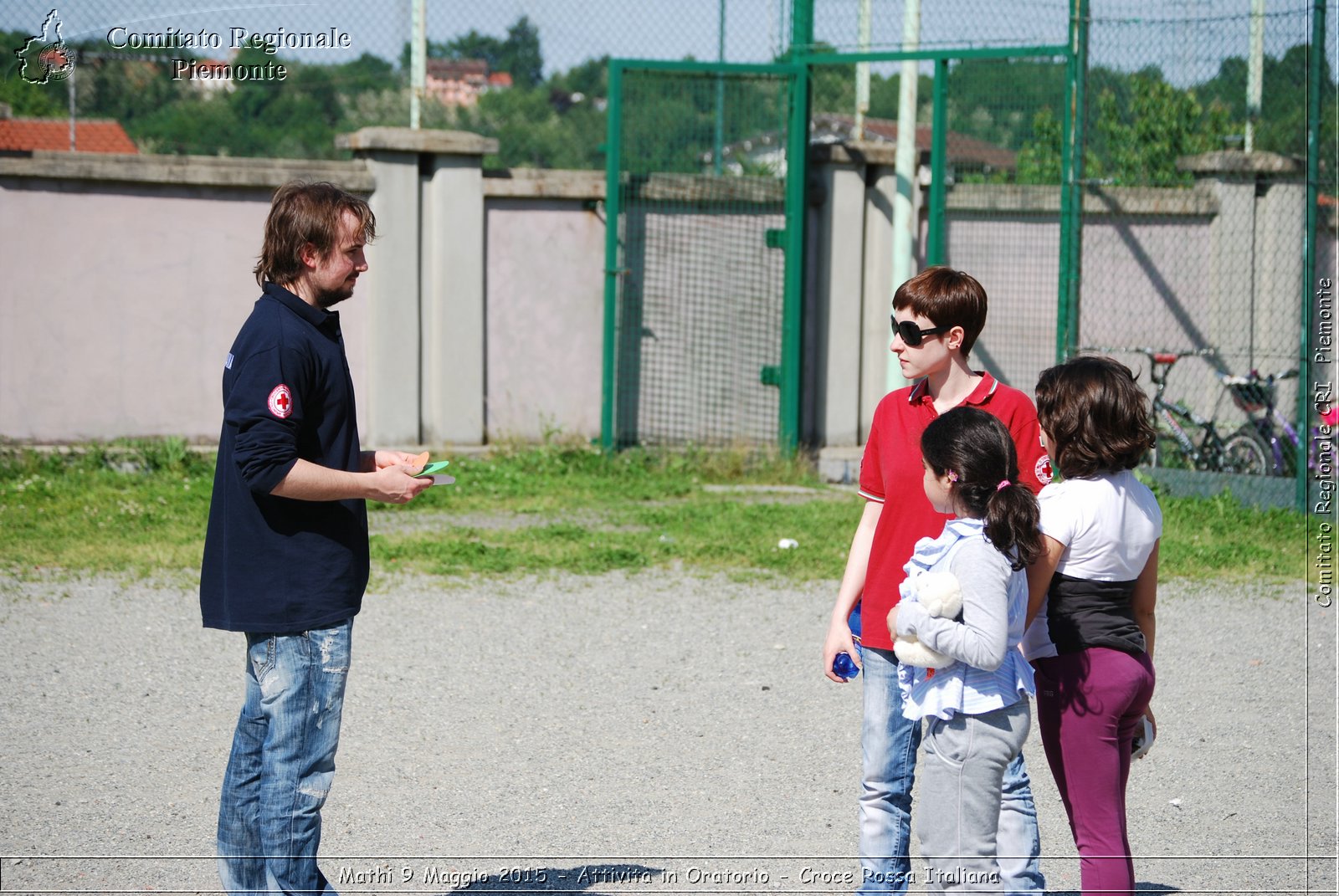 Mathi 9 Maggio 2015 - Attivit in oratorio - Croce Rossa Italiana- Comitato Regionale del Piemonte