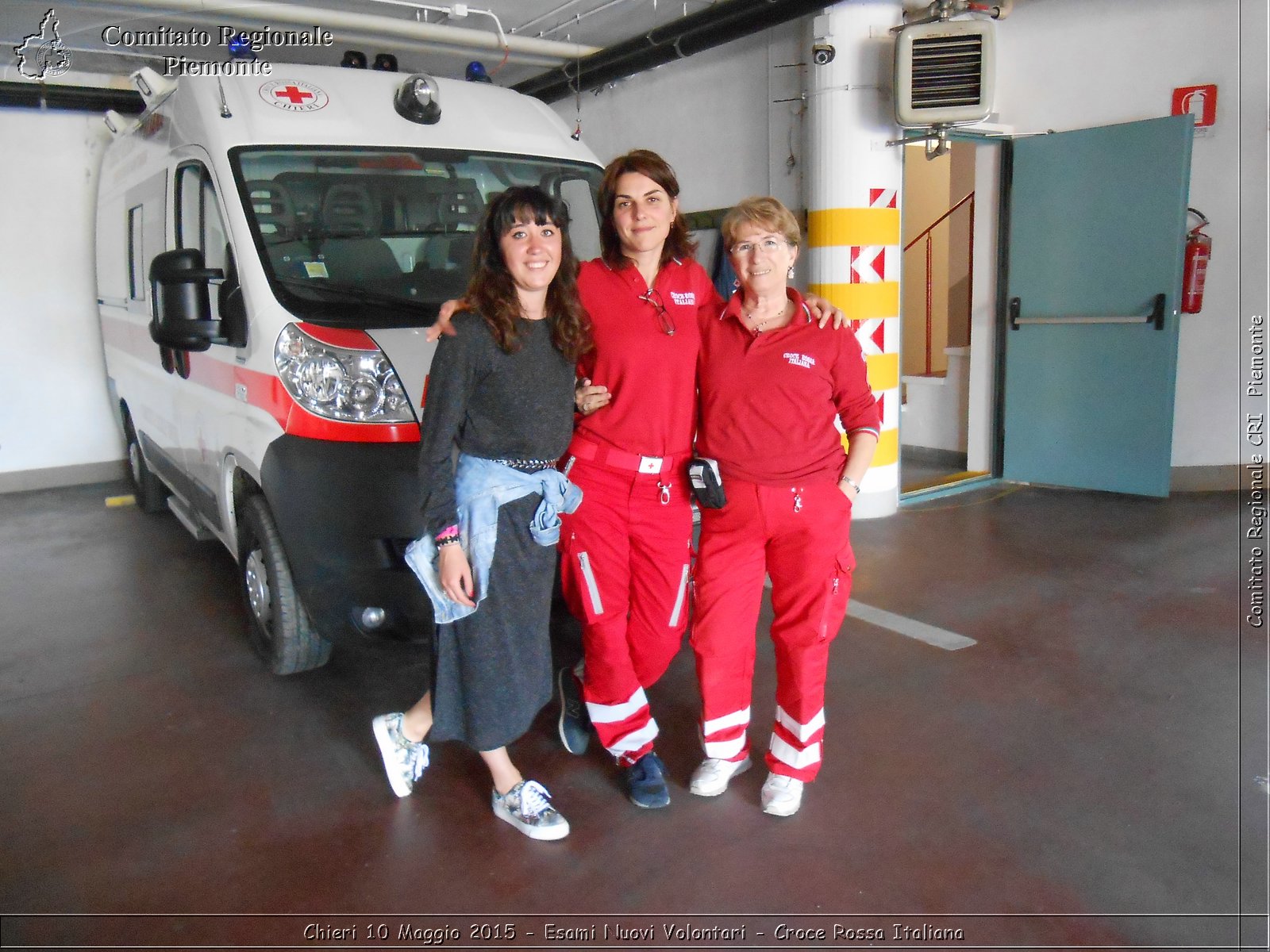 Chieri 10 Maggio 2015 - Esami Nuovi Volontari - Croce Rossa Italiana- Comitato Regionale del Piemonte