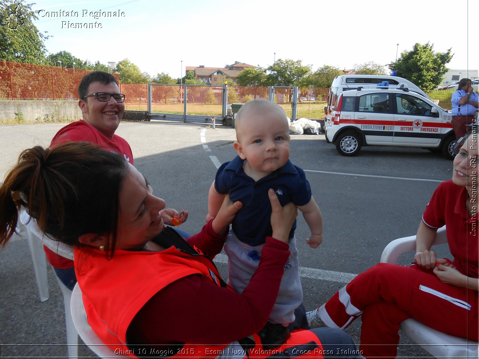 Chieri 10 Maggio 2015 - Esami Nuovi Volontari - Croce Rossa Italiana- Comitato Regionale del Piemonte