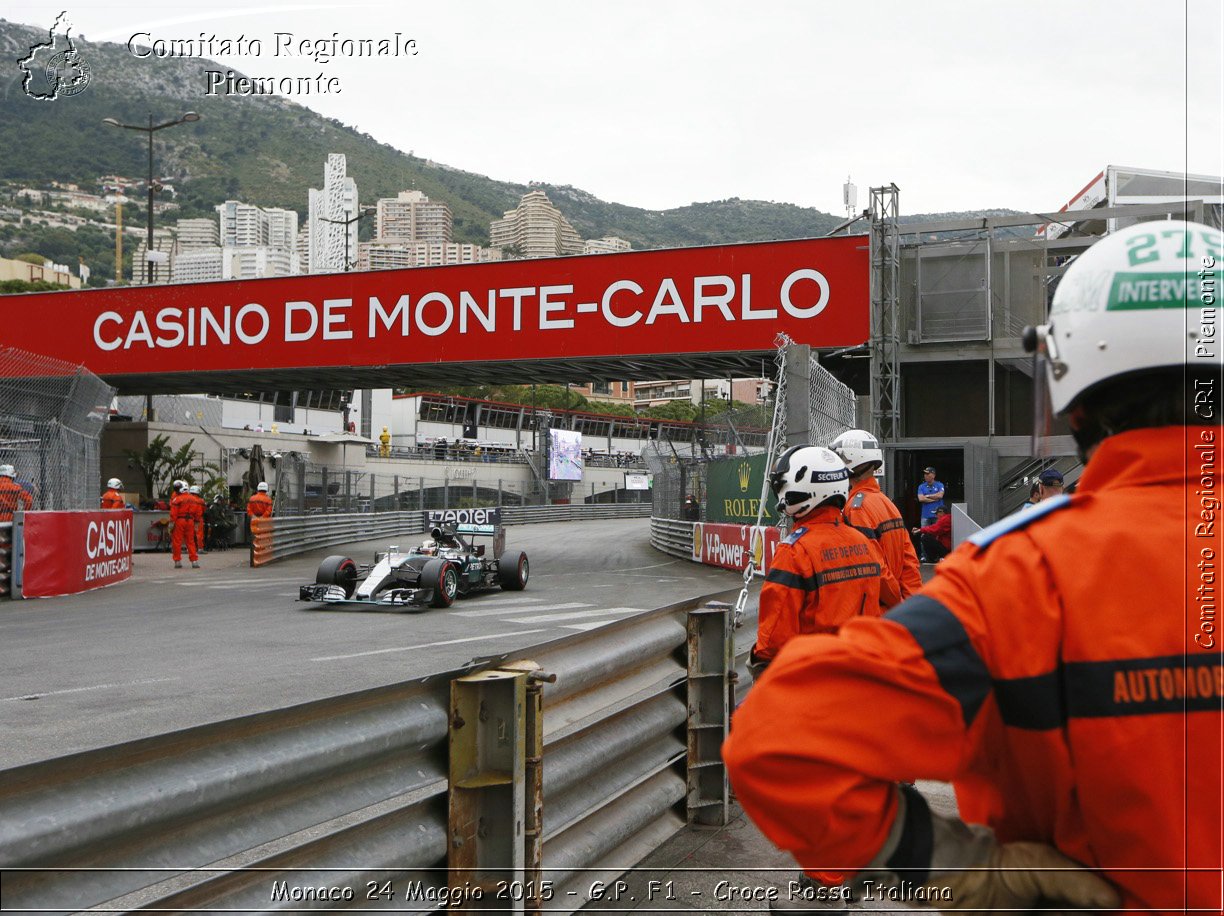 Monaco 24 Maggio 2015 - G.P. F1 - Croce Rossa Italiana- Comitato Regionale del Piemonte