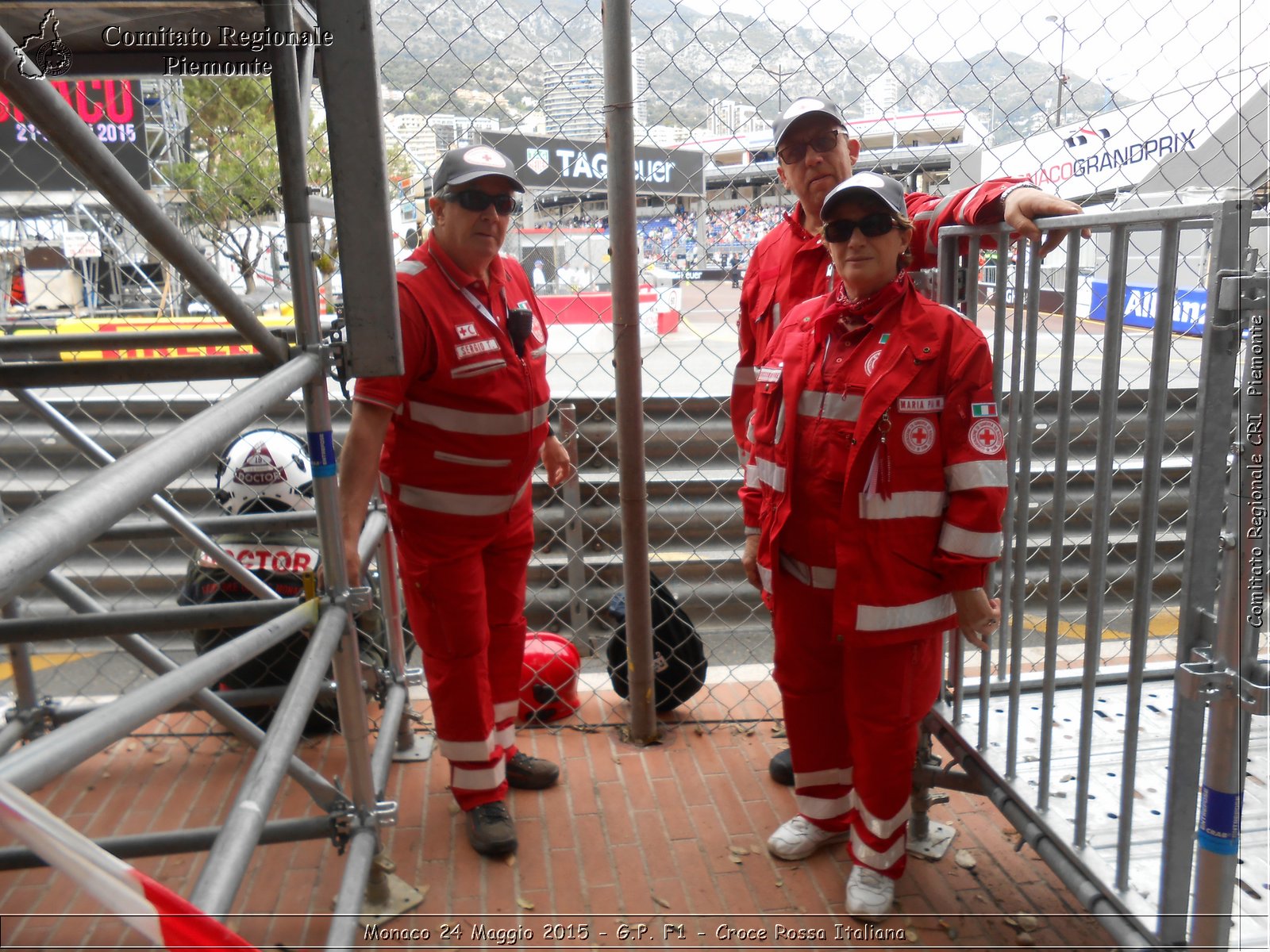 Monaco 24 Maggio 2015 - G.P. F1 - Croce Rossa Italiana- Comitato Regionale del Piemonte