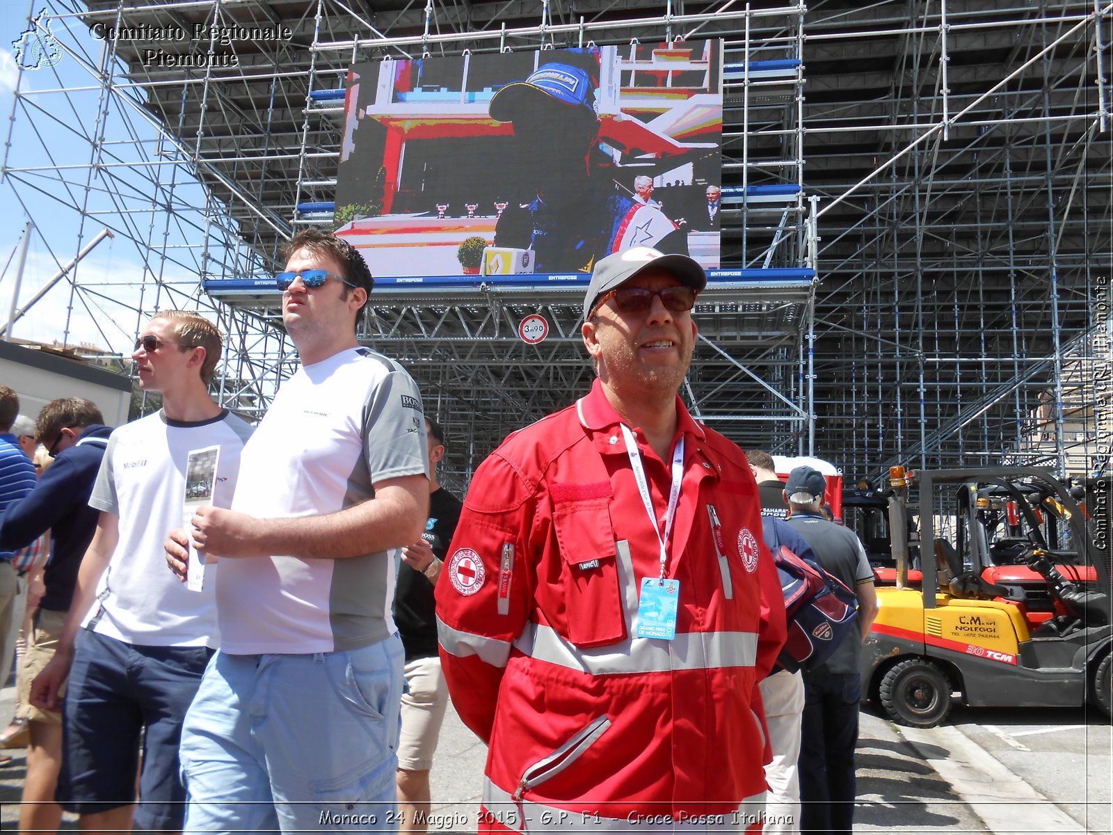 Monaco 24 Maggio 2015 - G.P. F1 - Croce Rossa Italiana- Comitato Regionale del Piemonte