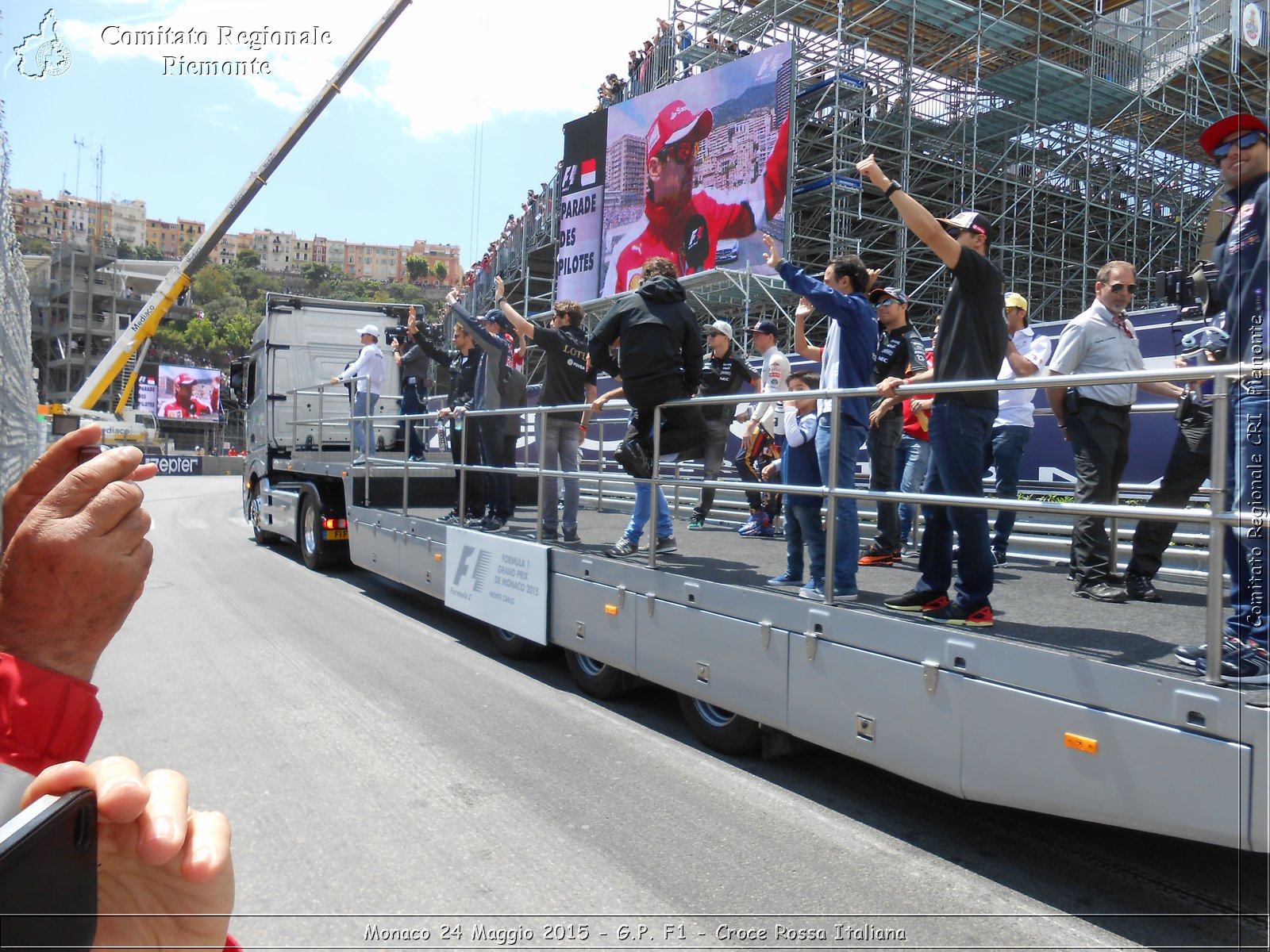 Monaco 24 Maggio 2015 - G.P. F1 - Croce Rossa Italiana- Comitato Regionale del Piemonte