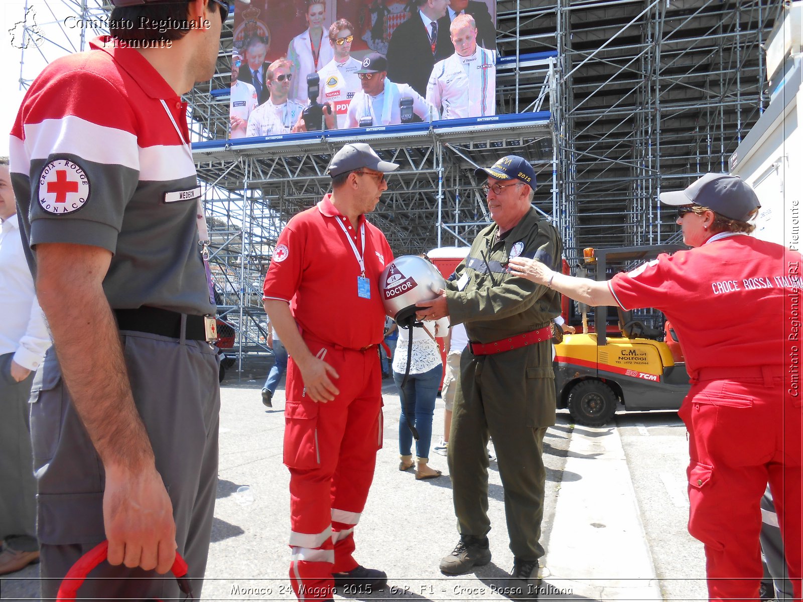 Monaco 24 Maggio 2015 - G.P. F1 - Croce Rossa Italiana- Comitato Regionale del Piemonte