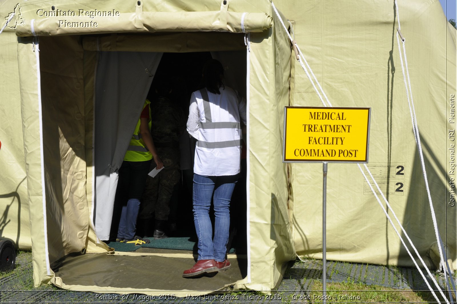 Pombia 27 Maggio 2015 - Maxi Emergenza Ticino 2015 - Croce Rossa Italiana- Comitato Regionale del Piemonte